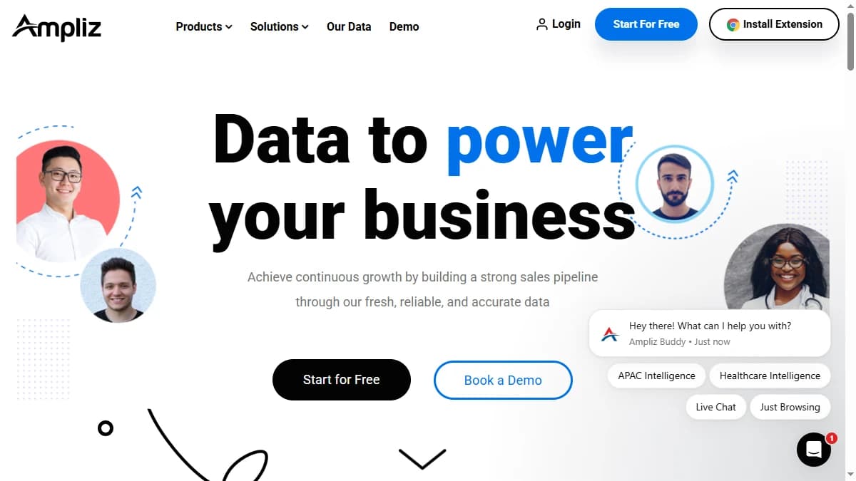 Ampliz - Deepest Indian and Southeast Asian B2B email data sourced from local partnerships that global databases cannot replicate