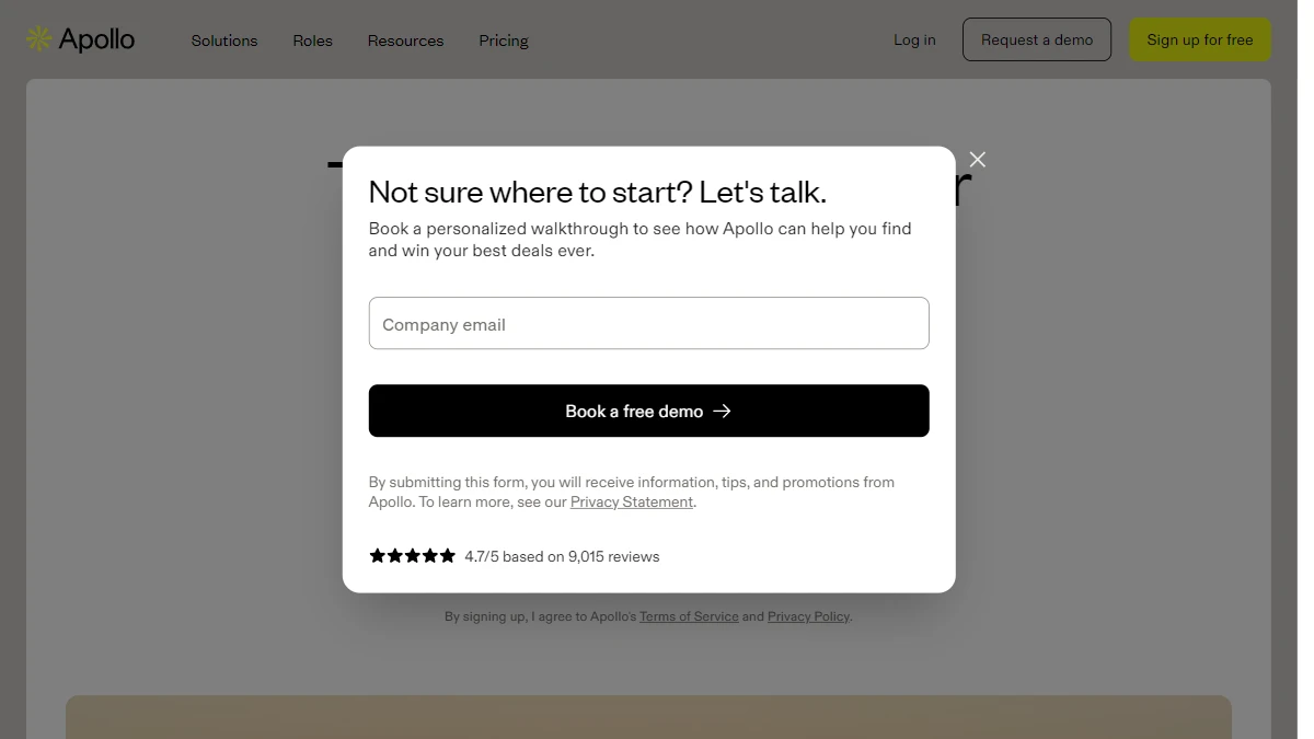 Apollo.io - Sales reps who want one tool to prospect, enrich, and run outreach without building workflows