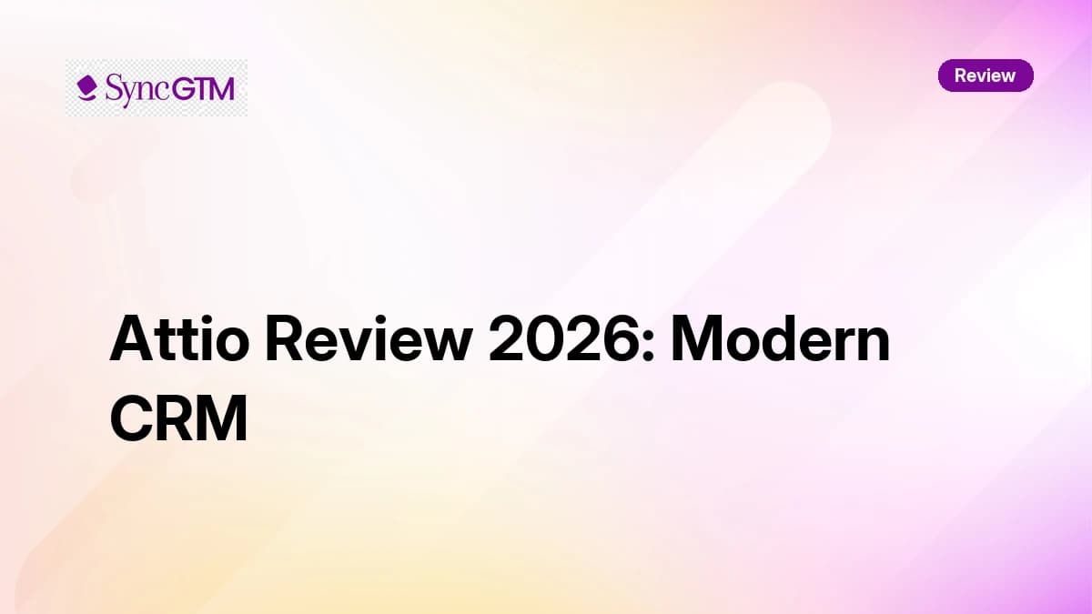 Attio Review 2026: Modern CRM for Data Teams — Pricing