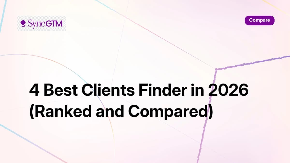 4 Best Clients Finder in 2026 (Ranked and Compared)