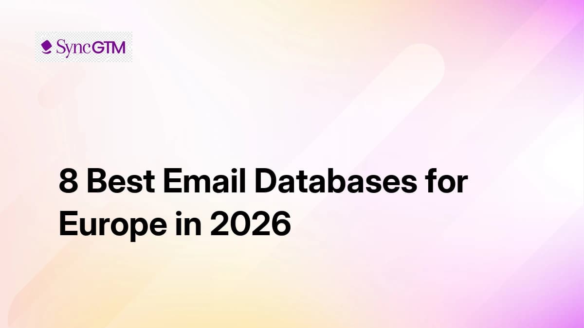 8 Best GDPR-Compliant Email Databases for Europe in 2026