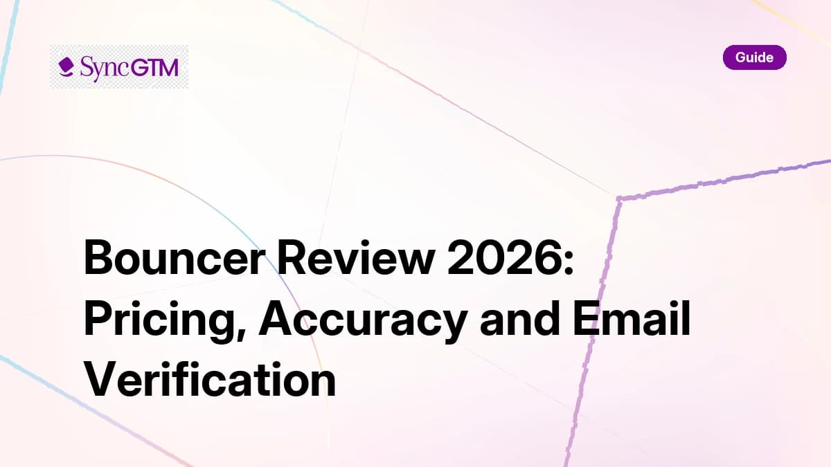 Bouncer Review 2026: Pricing, Accuracy and Email Verification