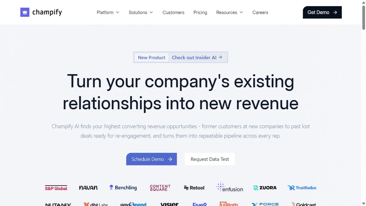 Champify - Champion relationship tracking with relationship-based scoring