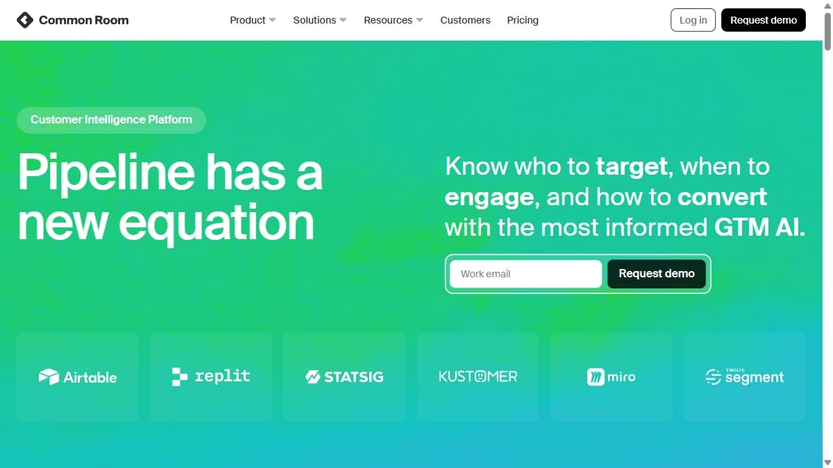 Common Room - Community and product-led buying signals for PLG companies