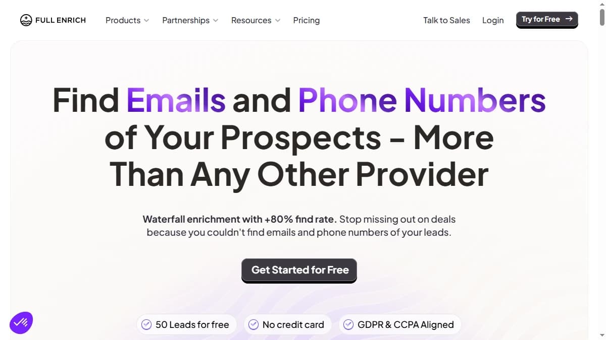 FullEnrich - Affordable waterfall enrichment for teams focused on email and phone coverage