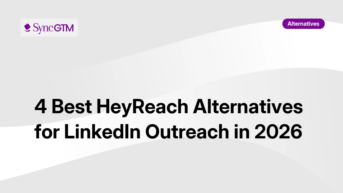4 Best HeyReach Alternatives for LinkedIn Outreach in 2026