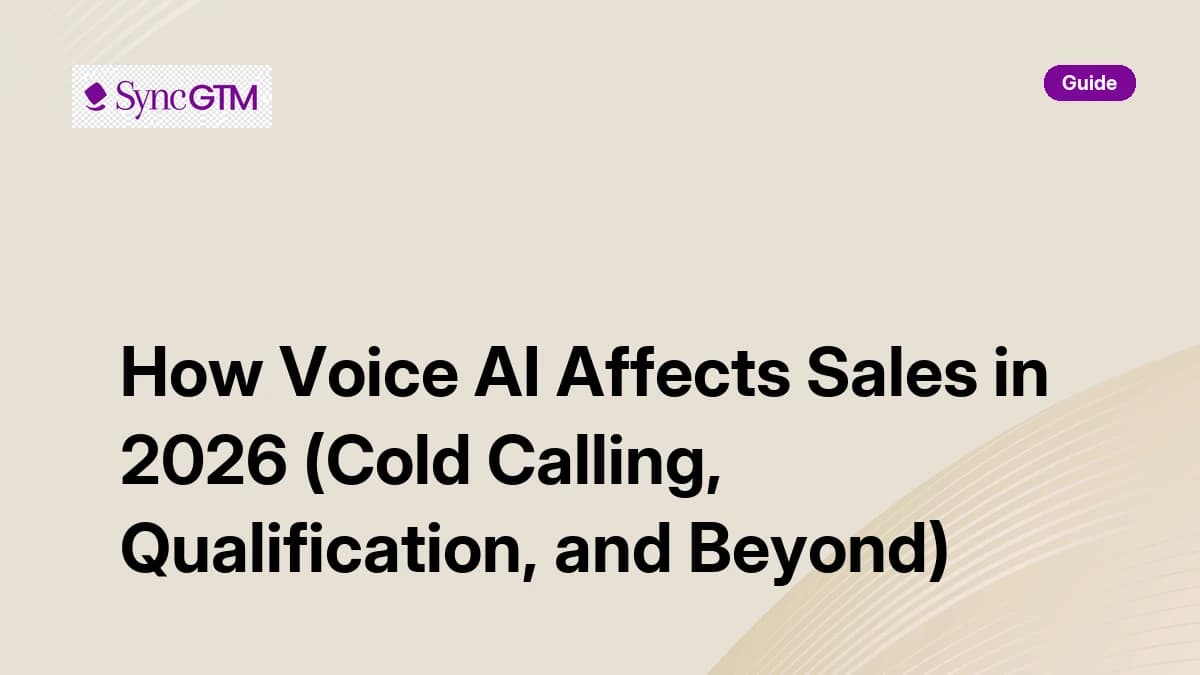 How voice AI affects sales in 2026 — cold calling, qualification, and call analysis