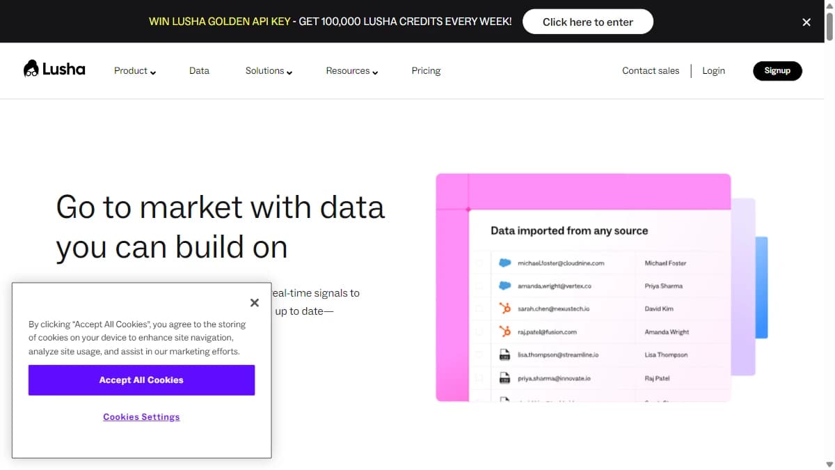 Lusha - Quick contact lookups with verified direct dials