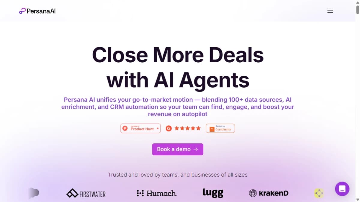 Persana AI - AI-driven prospect research with automated personalization at scale