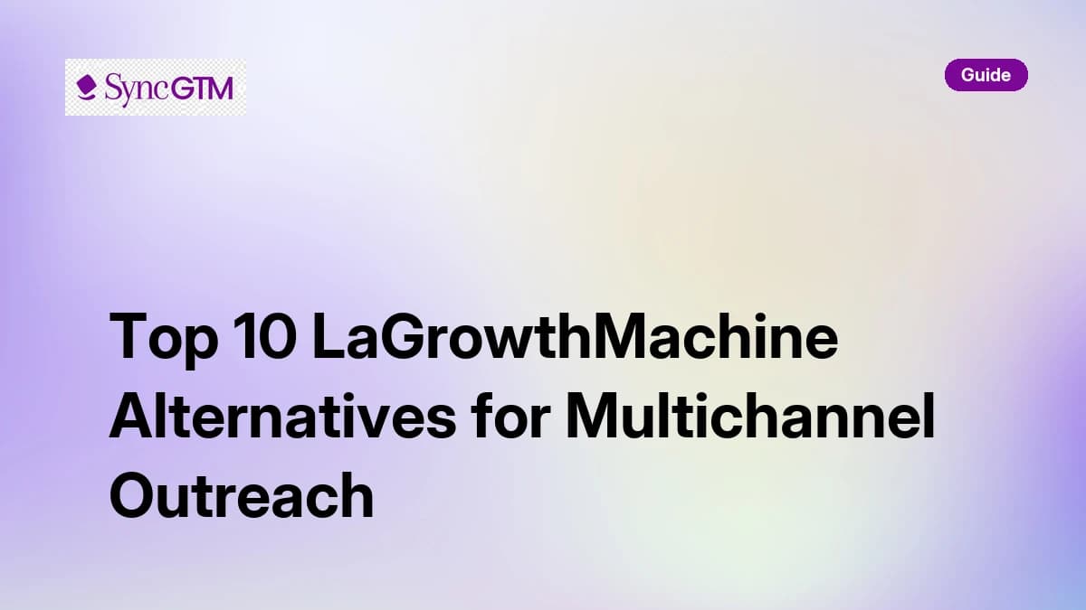 Best LaGrowthMachine Alternatives for Multichannel Outreach in 2026