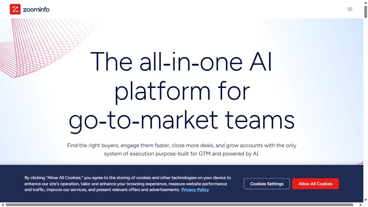 ZoomInfo - Enterprise Salesforce enrichment with the largest B2B database