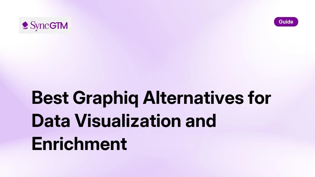 Best Graphiq Alternatives for Data Visualization and Enrichment in 2026