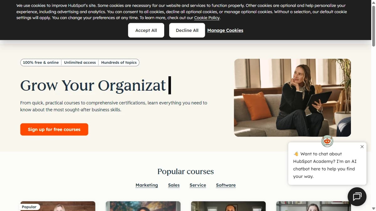 HubSpot Revenue Operations Certification - Entry-level RevOps professionals and anyone wanting a free RevOps foundation